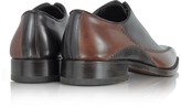 Thumbnail for your product : Forzieri Dark Brown Italian Handcrafted Leather Oxford Shoes