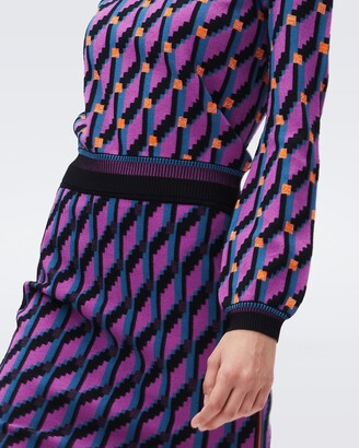 Diane von Furstenberg Iggy Jacquard Sweater