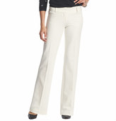 Thumbnail for your product : LOFT Tall Zoe Trouser Leg Pants in Winter White Twill