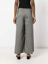 Thumbnail for your product : Pas De Calais pleated detail palazzo trousers