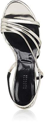 Barneys New York Women's Leather Slingback Sandals - Gold
