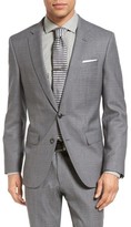 Thumbnail for your product : BOSS Men's Huge/genius Trim Fit Check Wool Suit