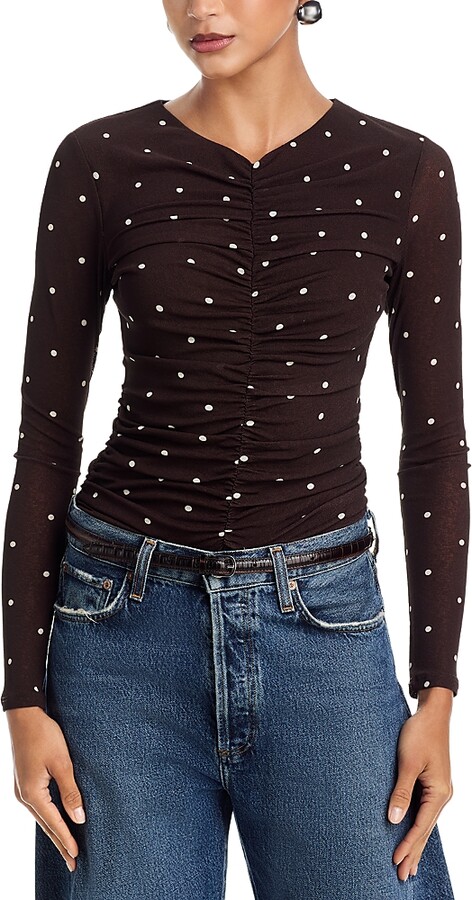 Rails Georgina Embellished V Neck Top