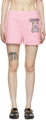Moschino Pink Organic Cotton Shorts