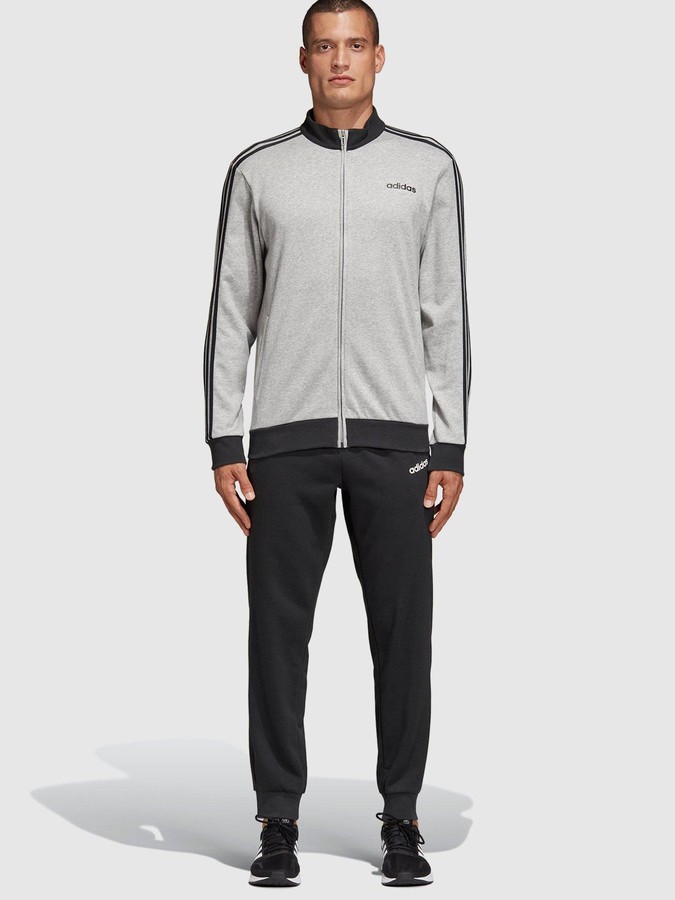 adidas Co Relax Tracksuit Medium Grey Heather - ShopStyle Trousers