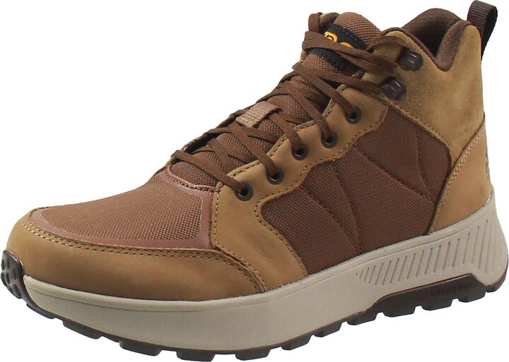Teva Womens Lace-Up Leather Ankle Boots