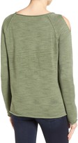 Thumbnail for your product : Caslon Open Sleeve Cotton Pullover