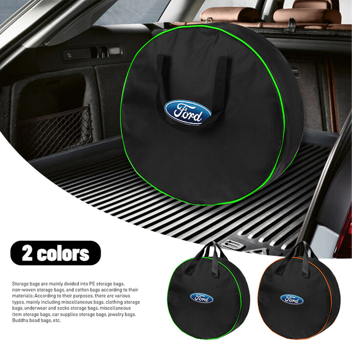 Mustang Car Oxford Cloth Trunk Large Capacity Storage Bag Organizer Auto Accessories For Ford Ranger Kuga Mondeo Fiesta Explorer