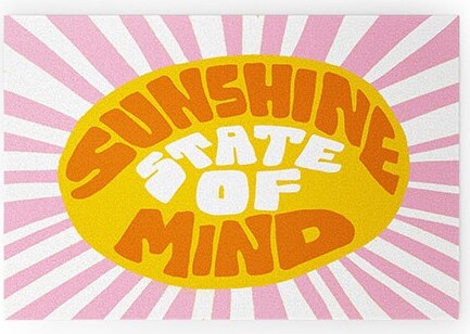 SunshinecanteenSunshineVibesSmallLoopedVinylWelcomeMat-Society6