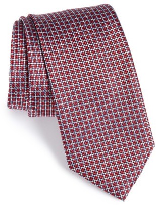 Brioni Men's Geometric Silk Tie