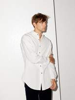 Thumbnail for your product : Raey Grandad Collar Cotton Shirt - Mens - White