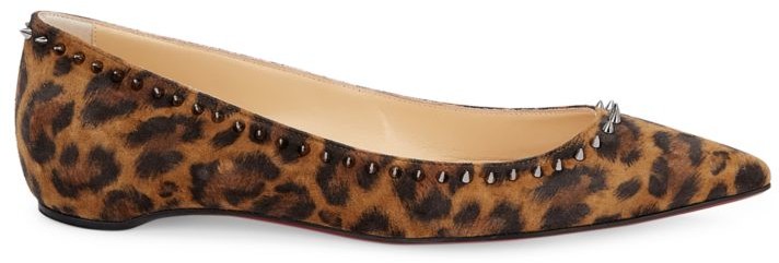 leopard print flats wide width