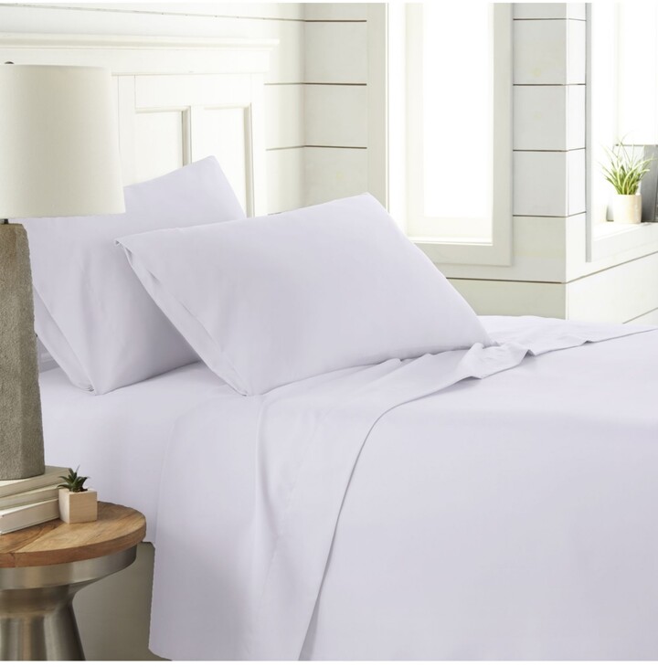 SouthShore Fine Linens Chic Solids Ultra Soft 4-Pc. Sheet Set, Twin