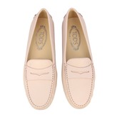 Thumbnail for your product : Tod's New Gommini Loafers In Hammered Leather With Sleeper
