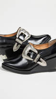 Thumbnail for your product : Toga Pulla Buckled Wedge Oxford Shoes
