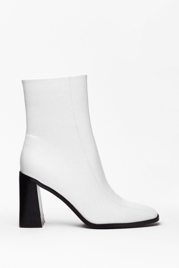 Flared Heel Boots For Women | Shop the 