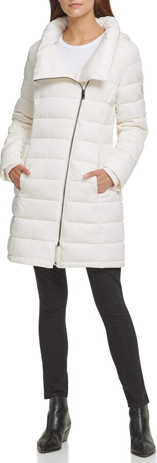 dkny packable down coat
