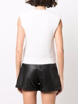 Thumbnail for your product : Laneus Wool-Blend Knit Tank Top