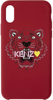 Kenzo Red Limited Edition Tiger iPhone XS Max Case