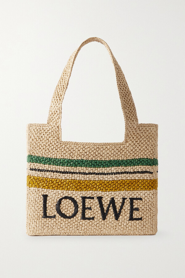 Loewe Basket Tote Raffia Medium at 1stDibs  loewe raffia bag, loewe basket  bag large, loewe raffia bag medium