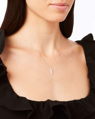 Adina Reyter Small Pave Marquise Necklace