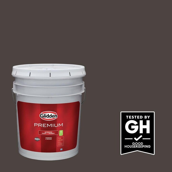 Glidden Premium 5-gal. Phantom Mist PPG1002-7 Satin Interior Latex Paint