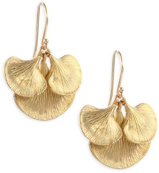 Annette Ferdinandsen Small Gingko Cluster Earrings