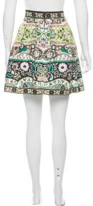 Etro Printed Mini Skirt