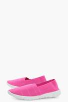 Thumbnail for your product : boohoo NEW Womens Melissa Elastic Stretch Slip on Pump in