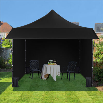 10 Ft. W x 10 Ft. D Steel Pop-Up Canopy