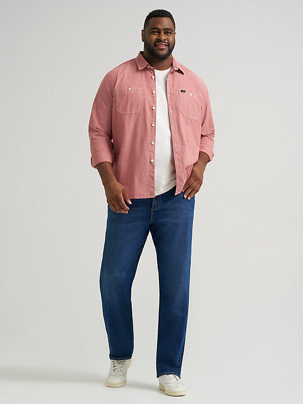 Lee Mens Extreme Motion Loose Jeans Big & Tall