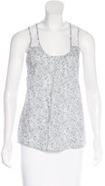 Thumbnail for your product : Steven Alan Floral Print Sleeveless Top