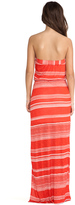 Thumbnail for your product : Splendid Safari Stripe Strapless Maxi Dress