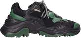 Thumbnail for your product : N°21 N.21 Billy Black-green Fabric Sneakers