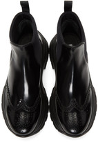 Thumbnail for your product : Prada Black Chunky Sole Chelsea Boots