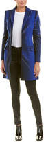 Thumbnail for your product : Moschino Wool-Blend Long Over Coat