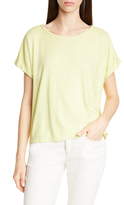 Thumbnail for your product : Eileen Fisher Boxy Hemp & Organic Cotton Top