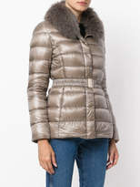 Thumbnail for your product : Herno furry neck padded jacket