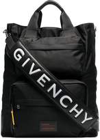 Thumbnail for your product : Givenchy Black, White And Red Oversized Logo Tote