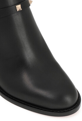Valentino Garavani Rockstud leather ankle boots