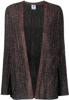 Thumbnail for your product : M Missoni Pleated Metallic Cradigan