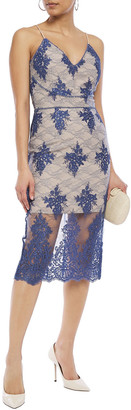 Nicholas Corded Lace Midi Dress