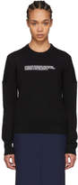 Calvin Klein 205W39NYC - Pull à logo en cachemire noir