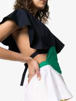 Thumbnail for your product : Rosie Assoulin venn diagram cotton top