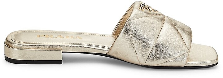 Prada Women's Slide Sandals | Shop the world's largest collection ...