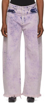 Thumbnail for your product : Marques Almeida Pink Boyfriend Jeans