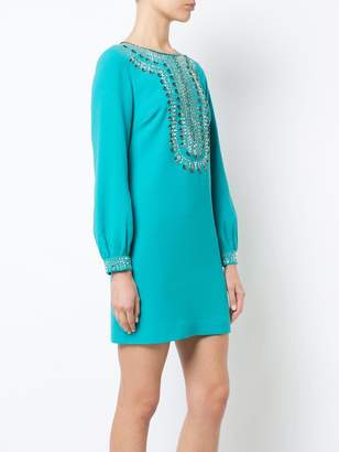 Trina Turk stud and sequin detailed dress