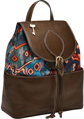 Fossil Women's Luna Fabric Backpack Purse Handbag - ShopStyle