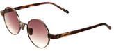 Thumbnail for your product : Linda Farrow Gradient Round Sunglasses