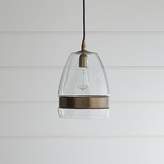 Thumbnail for your product : Crate & Barrel Morela Glass Pendant Light